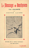Livre : Le message de Beethoven, par Hector Laisné...