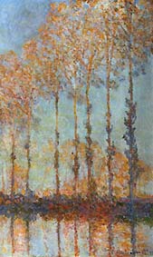 Les peupliers de Monet