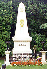 Tumba de Beethoven en Viena.