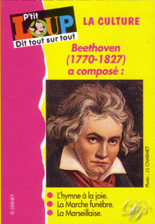 Beethoven - Carte à collectionner