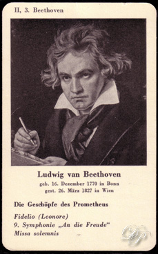 Carte Beethoven