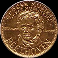 Médaille de Ludwig van Beethoven...