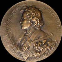 Médaille de Ludwig van Beethoven...